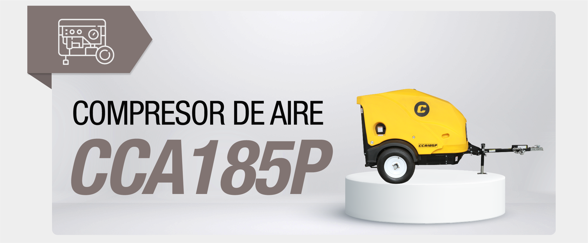 Compresor de aire CCA185P - 2026 COM-002