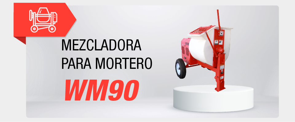 Mezcladora para mortero WM90PH8N y WM90SH8N - 2026 CON-005