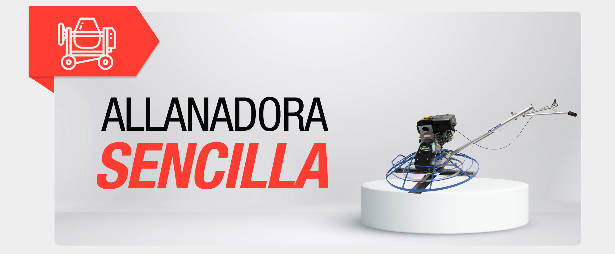 Allanadora sencilla JC446/JC436 - CEMCOL - 2026 CON-M001