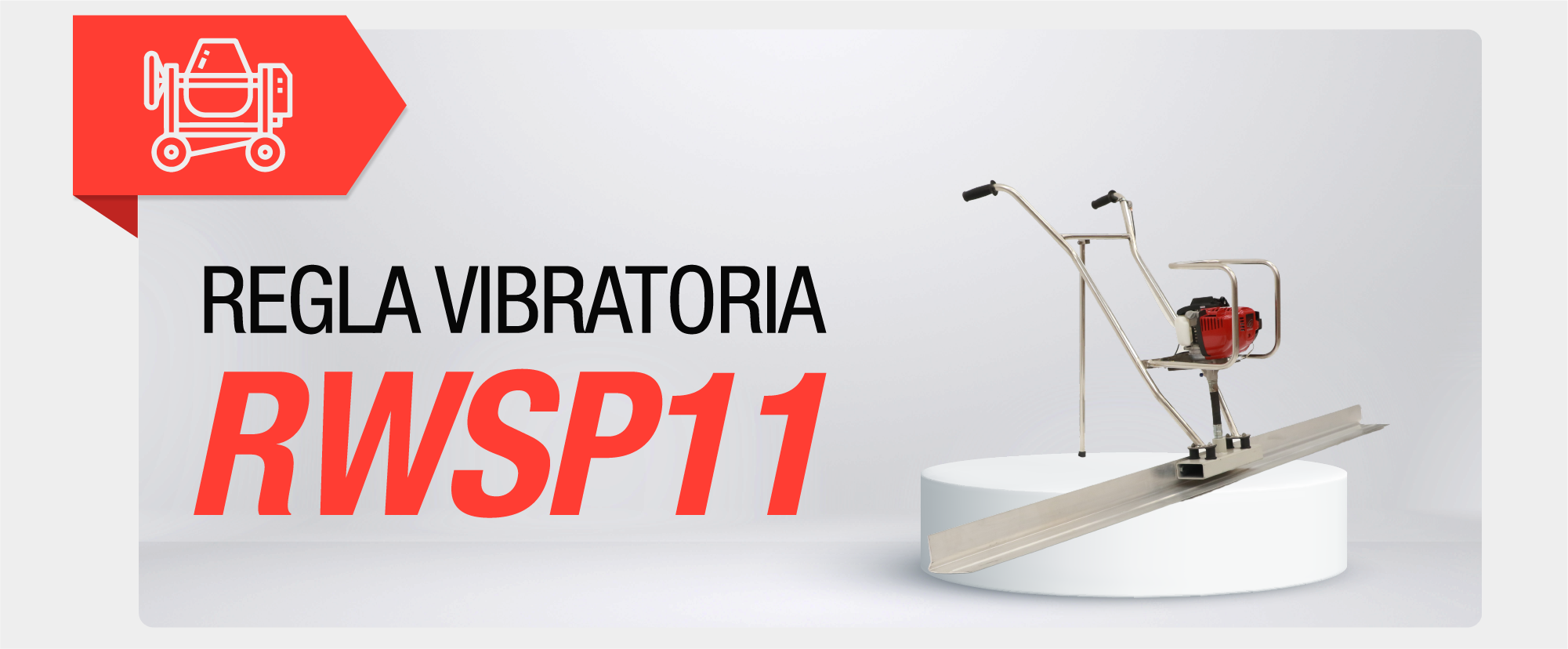 Regla vibratoria RWSP11 CON-M003