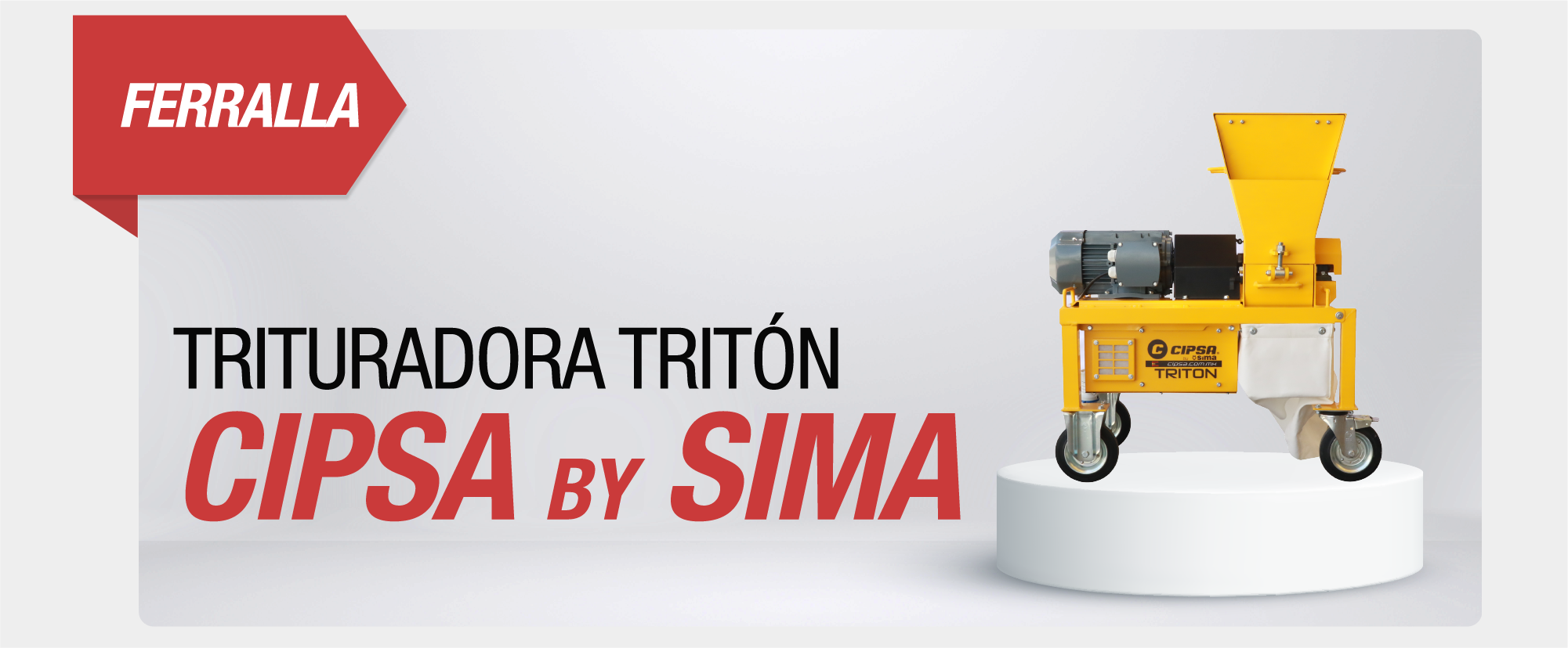 Trituradora TRITÓN CIPSA by SIMA - 2025 - ASESORES - FER-004