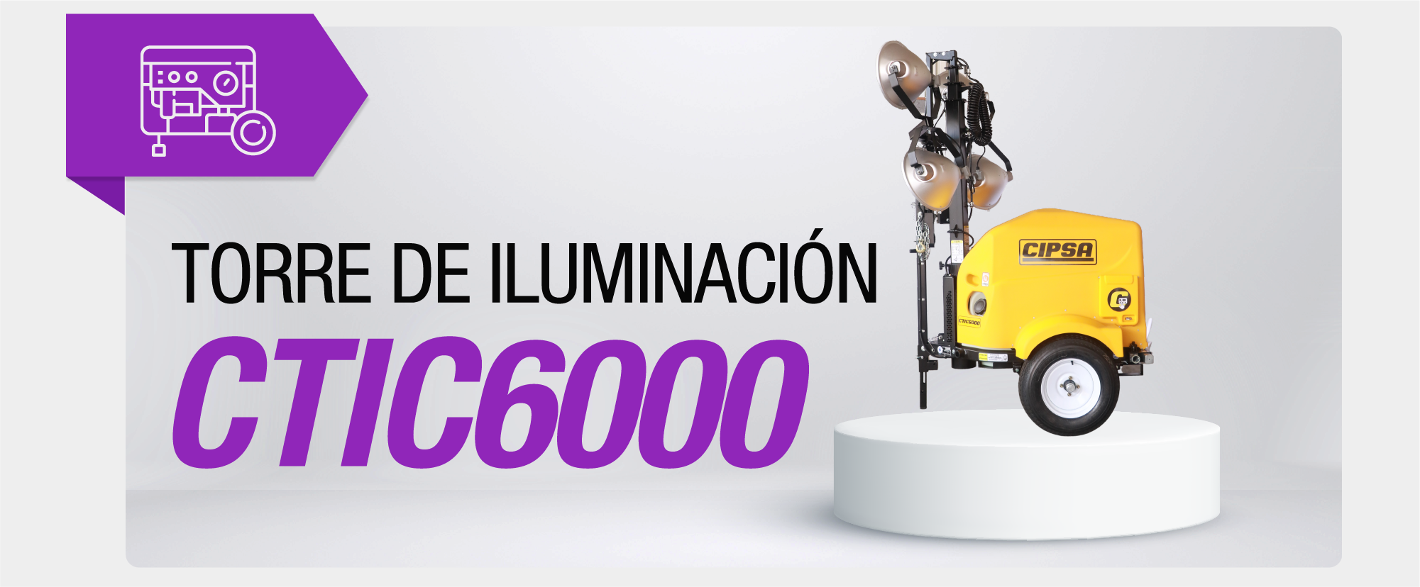 Torre de iluminación CTIC6000 - 2026 GEN-001